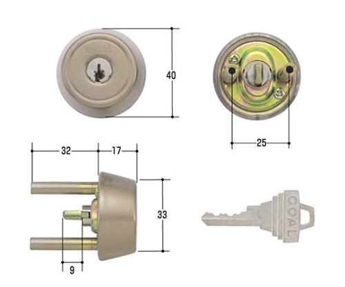 GOAL取替用シリンダー