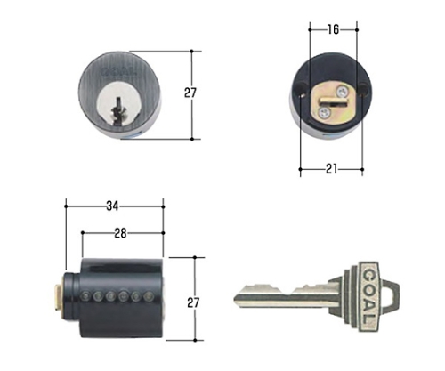 GOAL取替用シリンダー