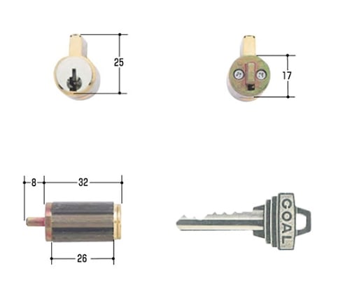 GOAL取替用シリンダー