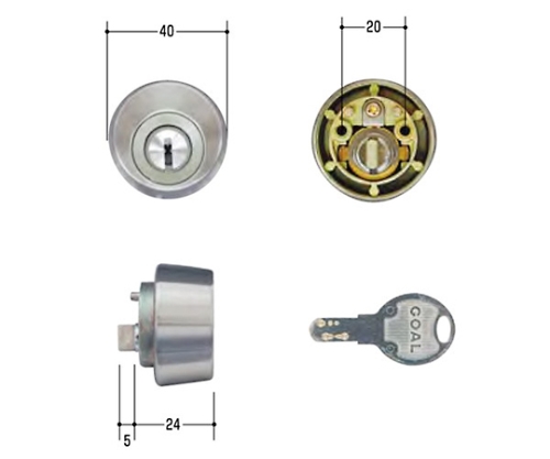 GOAL取替用シリンダー　GCY-112