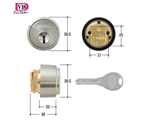 GOAL取替用シリンダー