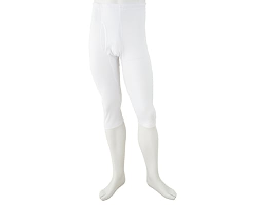 紳士ロングパンツ(2枚組) ホワイト L