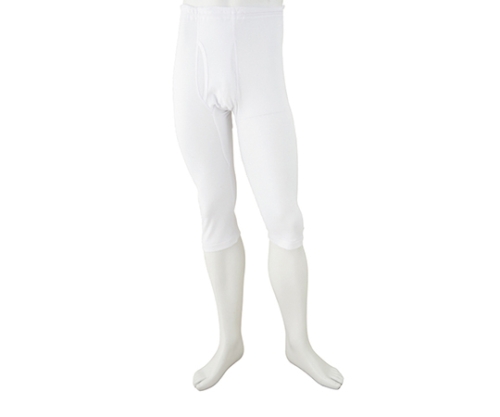 紳士ロングパンツ(2枚組) ホワイト LL