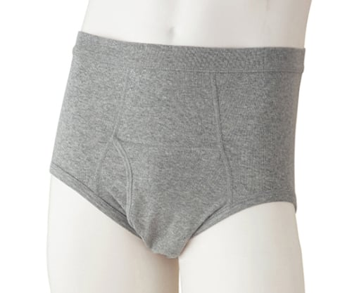 紳士ブリーフ 杢グレー M