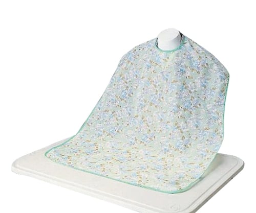 食事用エプロン グリーン 丈100cm