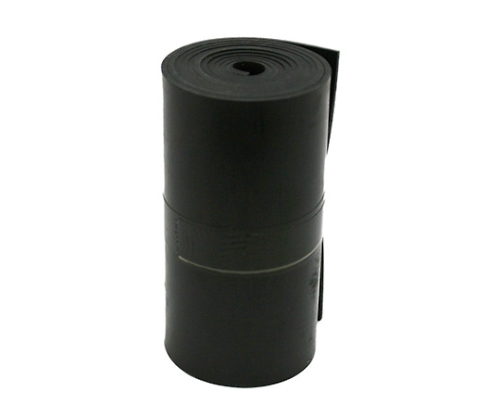ゴムロール巻　黒２×１００ｍｍ×１ｍ