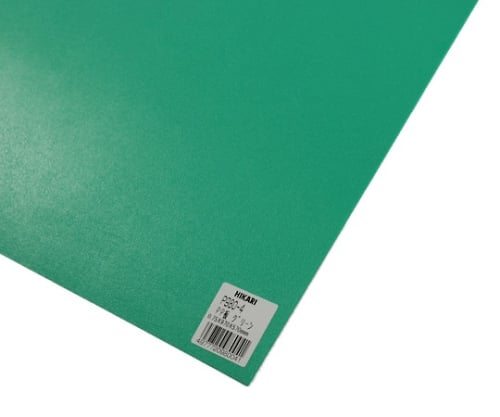 PP板 グリーン 970×570×0.75mm