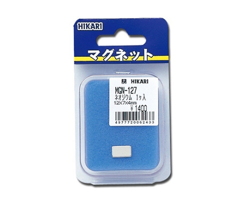 ネオジウム 12×7×4mm