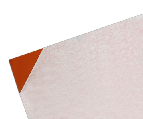 塩ビ板 1×1800×910mm オレンジ透明