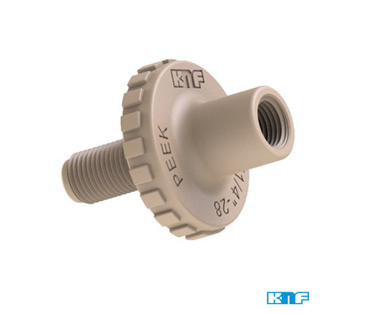 インラインフィルター UNF1/4"-28,PEEK 35μ