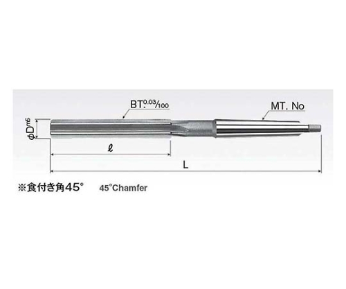 61-7754-06 マシンリーマ φ20.0×MT2 MRT2X200 【AXEL】 アズワン