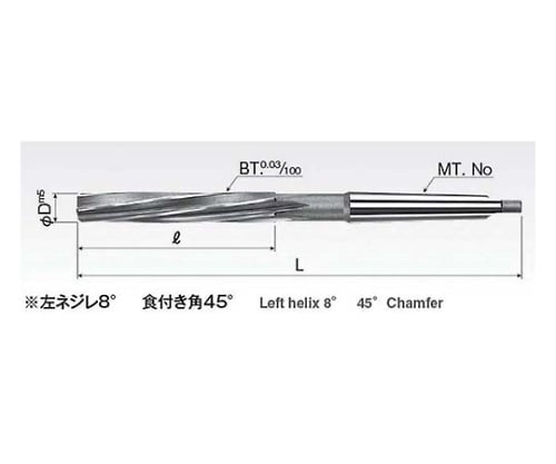 61-7755-03 スパイラルマシンリーマ φ10.5×MT1 SPMR105 【AXEL】 アズワン