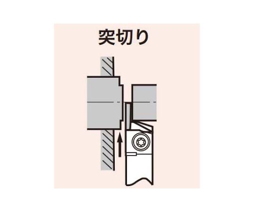 タンガロイ 外径用TACバイト JCCWSR1212K2-