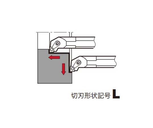 61-7824-76 TACバイト S25R-MCLNL12 【AXEL】 アズワン