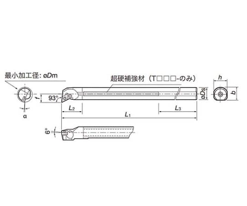 [T32U- ～] TACバイト タンガロイ 【AXEL】 アズワン