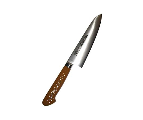 ハセガワ 抗菌カラー庖丁 牛刀 MGK-18 18cm ブラウン 6606070