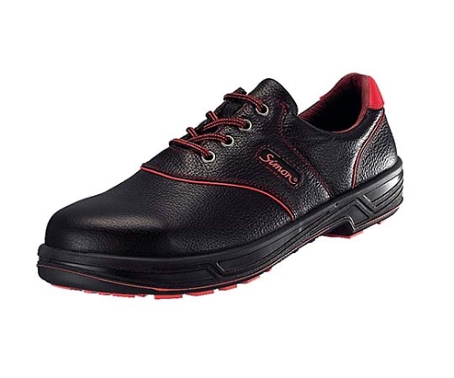 安全靴 シモンライト SL11-R 黒/赤 23.5cm 5804200
