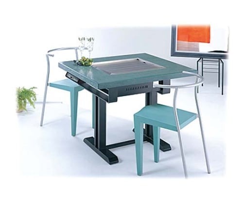 電気式 鉄板焼テーブル 和卓 YBE-6736 6026900