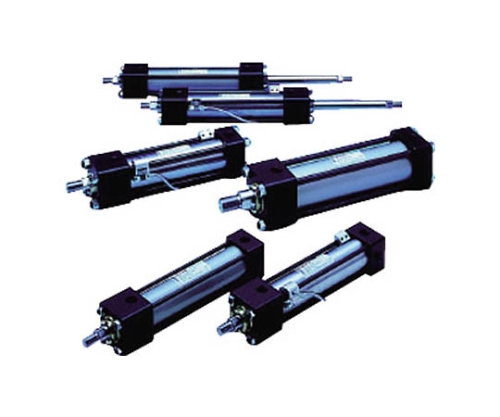 16 MPa Double acting Hydraulic Cylinder, Urethane Rubber Packing, Medium Trunnion Type 160H12TC80BB150AB 160H12TC80BB150AB