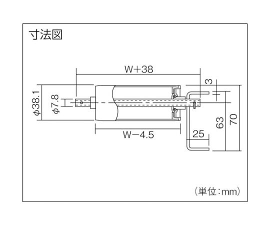 61-8192-55 アルミローラコンベヤ ALR3808型 500W×50P×1000L ALR3808