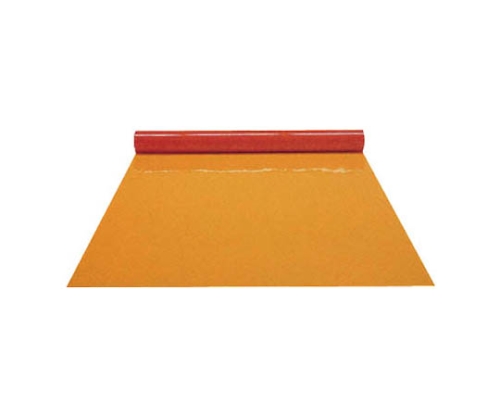 防炎性ビニールフイルム アキレスフラーレノンマイグレFオレンジ