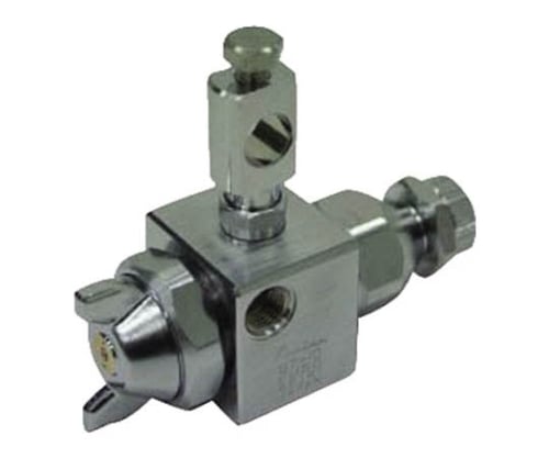 ルミナ自動スプレーガン　広角平吹 継手無