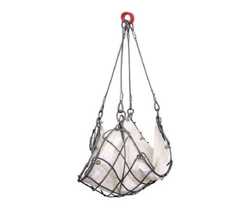 ワイヤーモッコ シート付 1.5m角 網目120mm