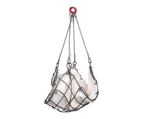 ワイヤーモッコ シート付 1.8m角 網目120mm