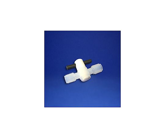 ストップコックバルブ　接続口1/4"MNPTねじ　・　1/4"MNPTねじ