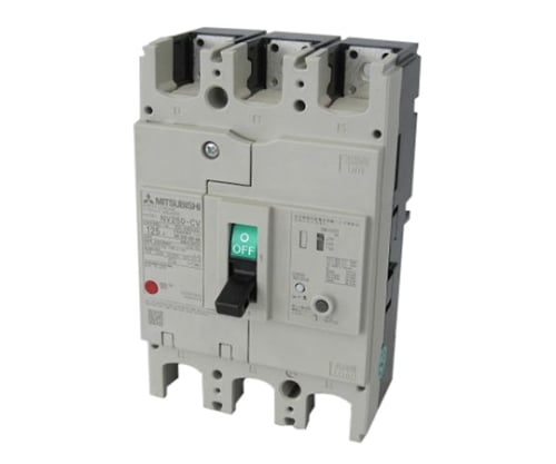 漏電遮断器 NV-Cシリーズ（経済品） NV250-CV 3P 125A 100-440V 1.2.500MA