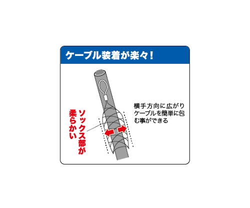 61-8529-28 シングルグリップ(貫通型) DSGK-20 【AXEL】 アズワン