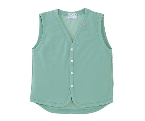 61-8576-23 ベスト（エメラルドグリーン） CR808-46 L 【AXEL】 アズワン