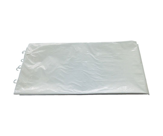 日除けカーテン ポリエチレン製 乳白 幅2m×長さ1.95m（10枚入） 004411