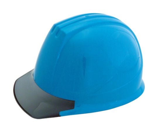エアライト搭載ヘルメット（PC製・透明ひさし型） ST#141-JZV（EPA） 帽体色 ブルー 141-JZV-V2-B1-J