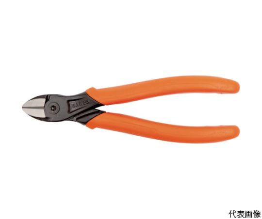 強力型軟・硬線両用ニッパー 銅線切断Φ4.0mm 全長180mm