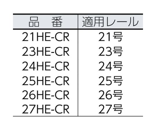 ニコ　27号カーブレール　27HE-CR