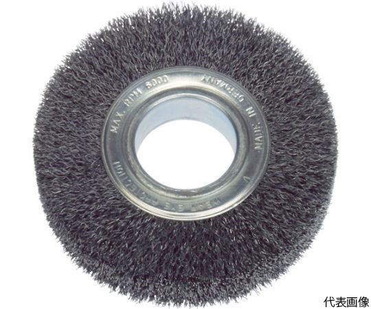 ホイルブラシ　200mm　0.3　鋼線