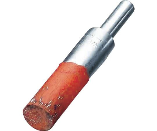 セーフティ軸付エンド型ブラシ　鋼線　0.3　φ10