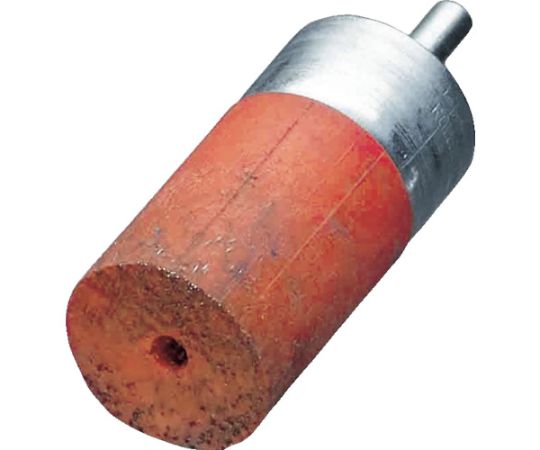 セーフティ軸付エンド型ブラシ　鋼線　0.3　φ28