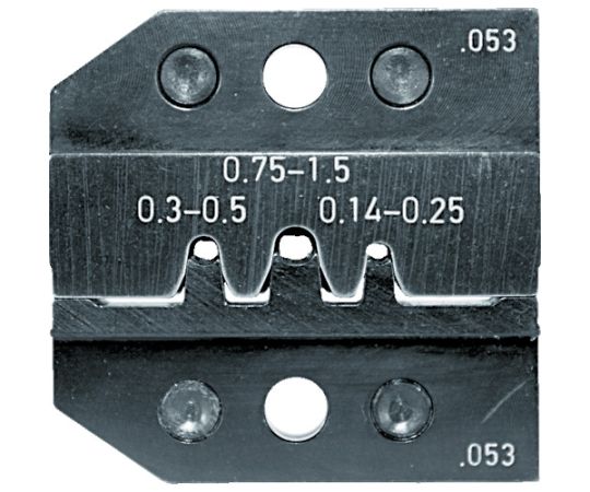 圧着ダイス　624-053　ピンコンタクト0.14-1.5