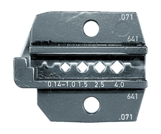 圧着ダイス　624-071　コネクターコンタクト0.14-4
