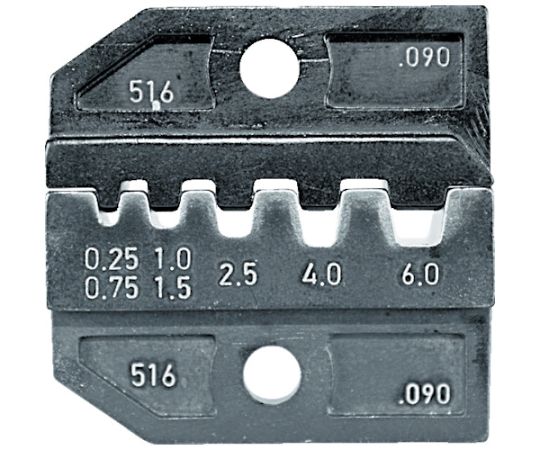 圧着ダイス　624-090　フェルール端子0.25-6.0