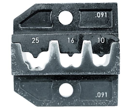 圧着ダイス　624-091　フェルール端子10.0-25.0