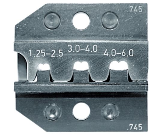 圧着ダイス　624-745　オープンバレル接続端子　1.25