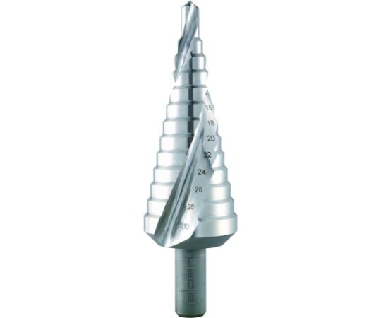 2枚刃スパイラルステップドリル　12mm　コバルトハイス