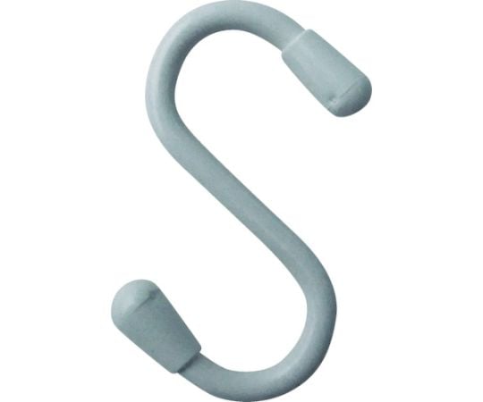 塩ビ被覆線Sフック　白　50mm（4個入り）