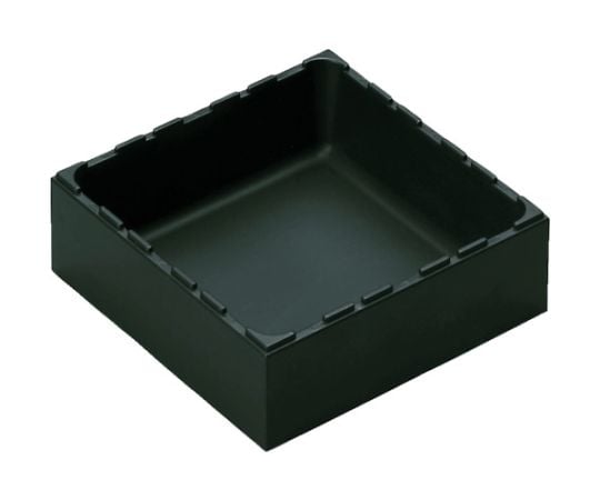 ボックスタイプ　黒　外寸（mm）間口×奥行×高さ144×144×50.5
