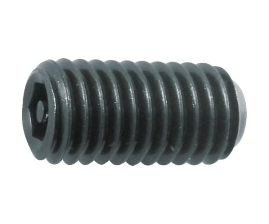 ピン付六角穴止めねじ 黒染 M5×8 15本入