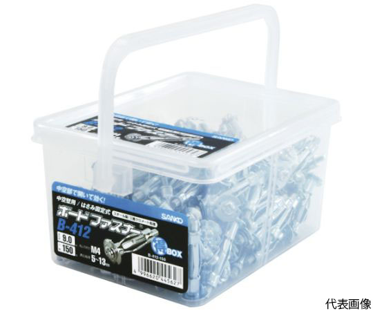 テクノ　まとめ買い　ボードファスナーBタイプ　スチール製　（150本）
