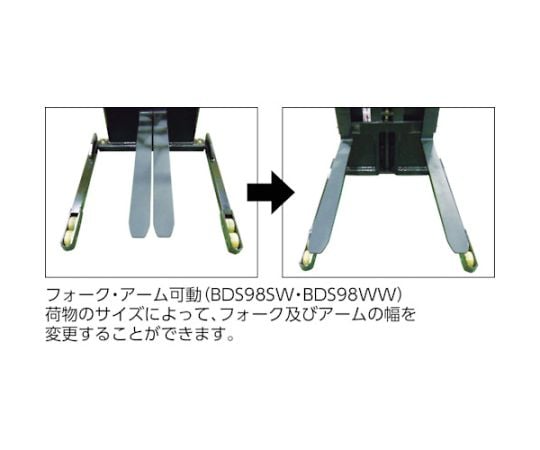 61-8733-83 フォークリフト ドライブスタッカー（バッテリー上昇走行式